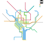 DC Metro Northern Blue Line (speculative)