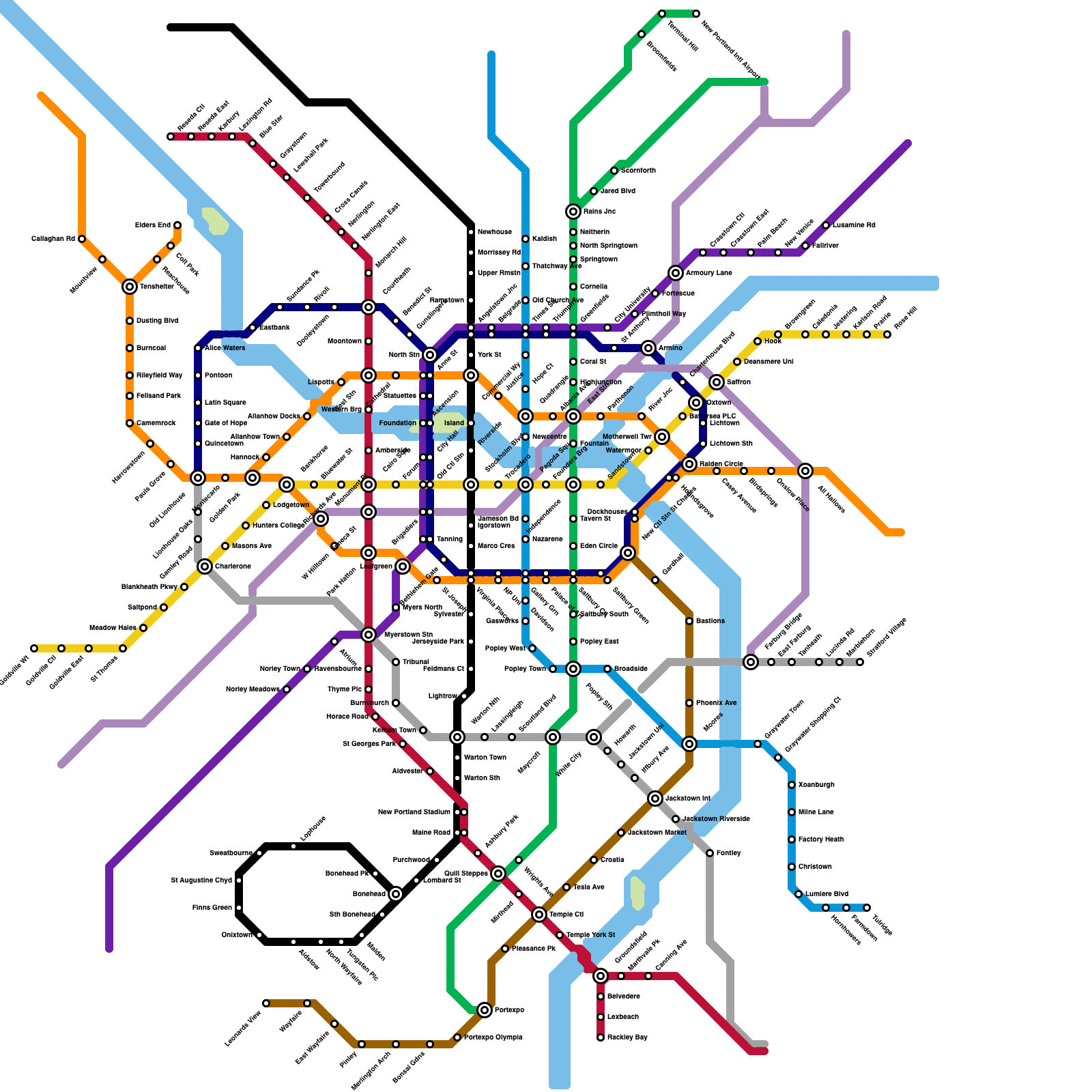 Metro Map Maker