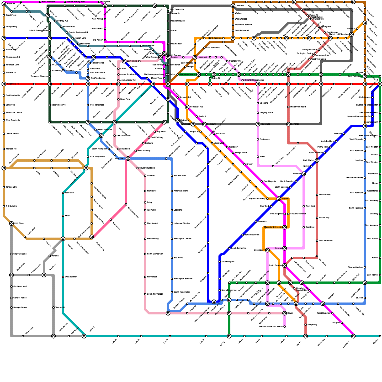 Metro Map Maker