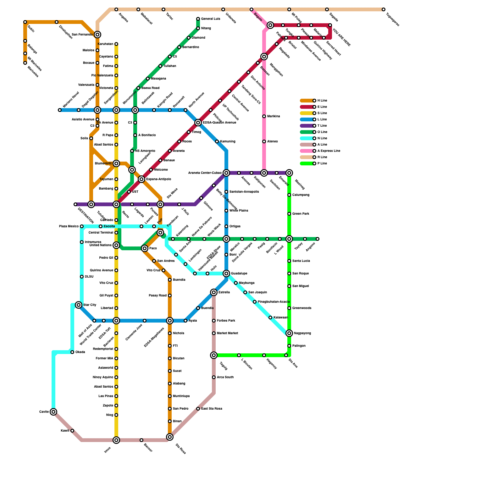 Metro Map Maker