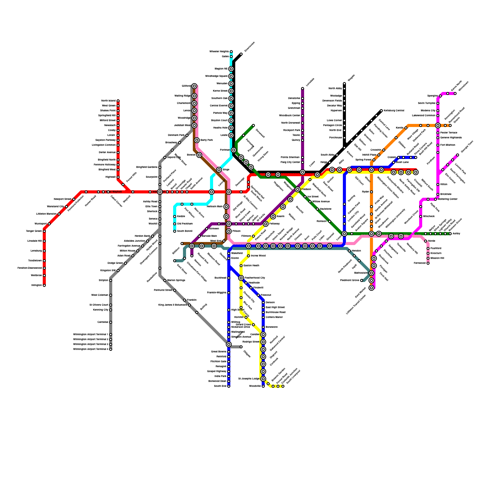 Metro Map Maker