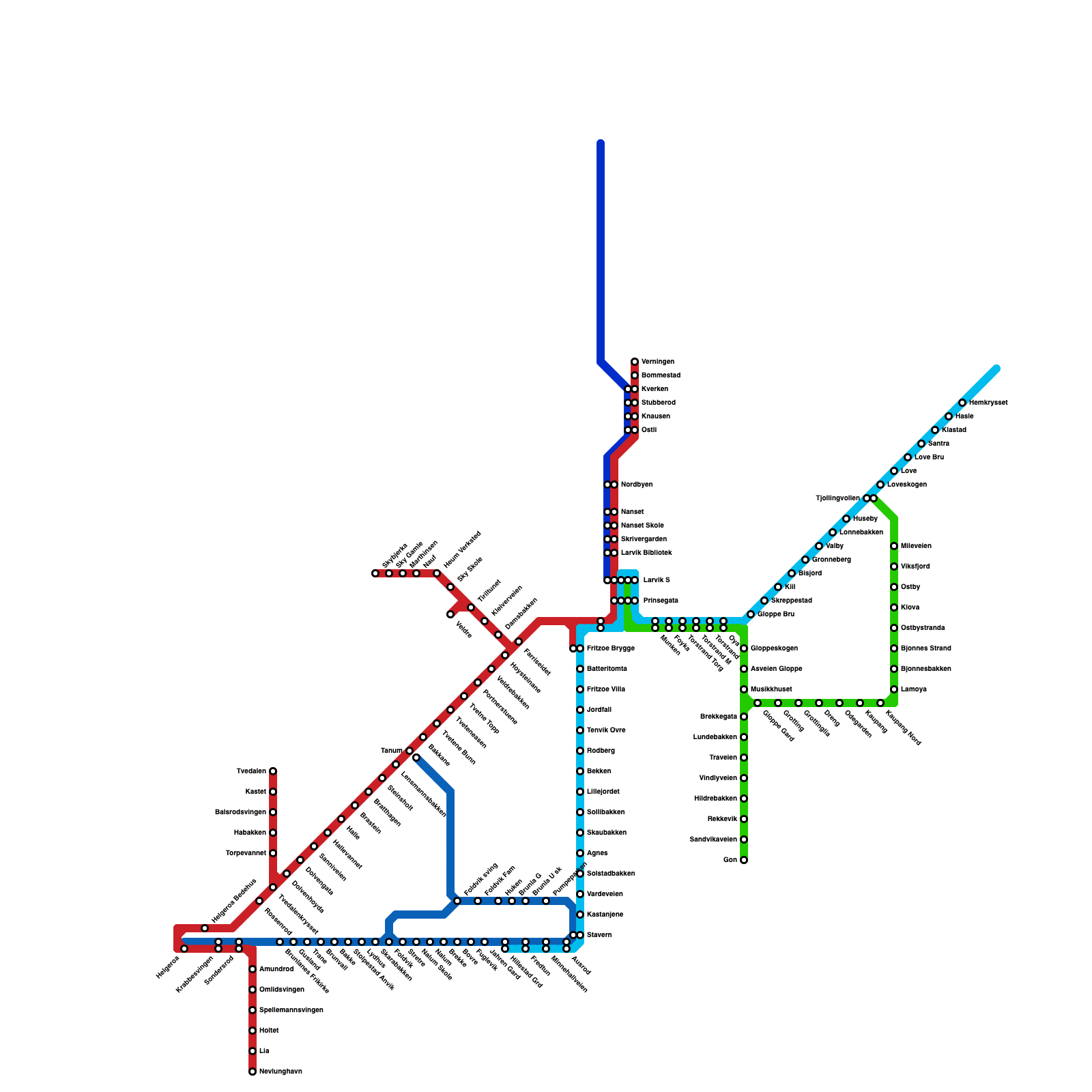 Metro Map Maker