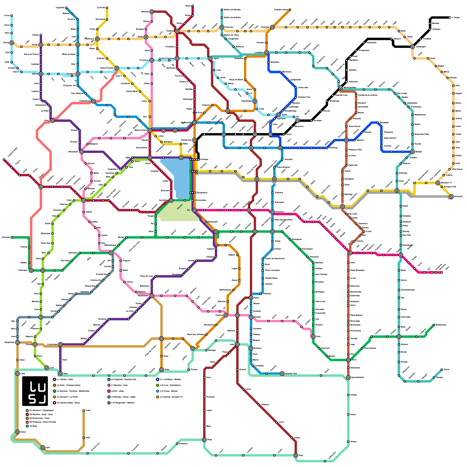 Metro Map Maker