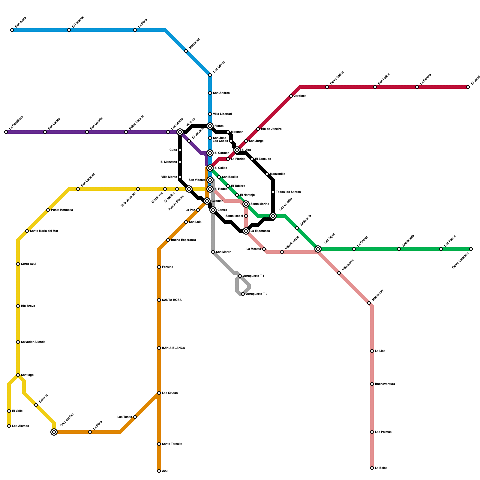 Metro Map Maker