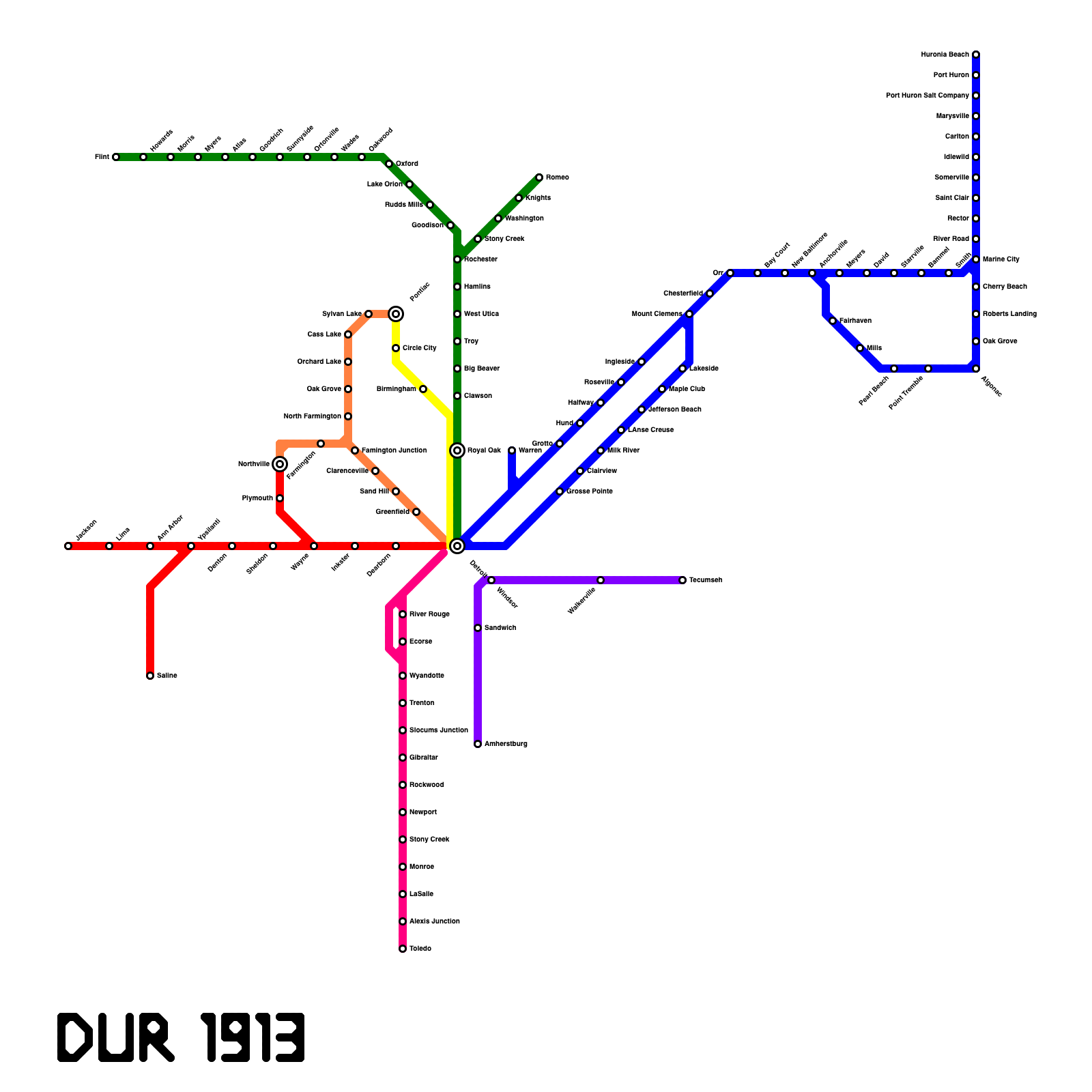 Metro Map Maker