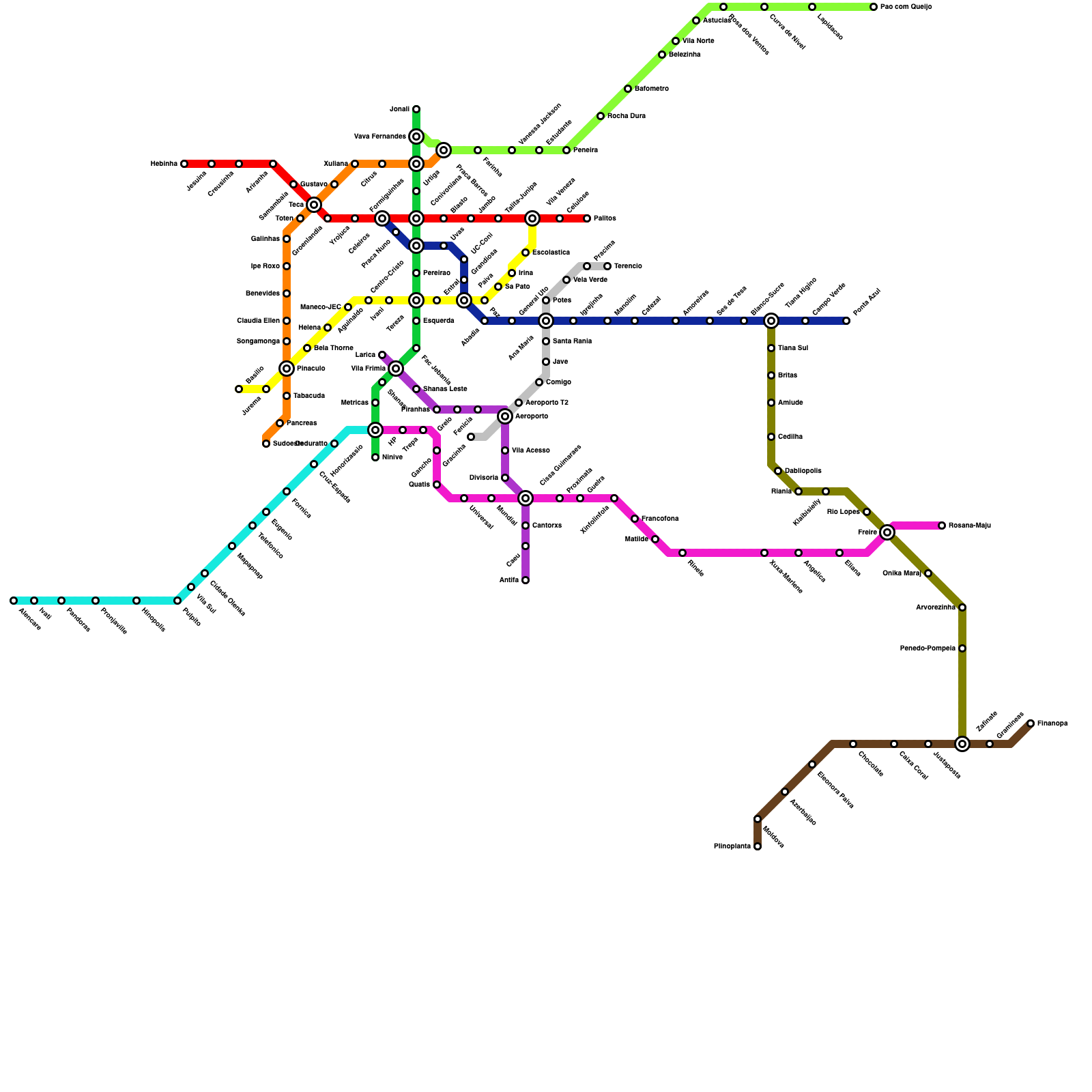 Metro Map Maker