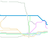 Fatima City Metropolitan Rail Map (unknown)