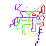 London Tube Map (real)