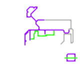 London Tube Map (real)