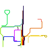 Burswood Subway Map