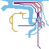 Sandford Tube Map