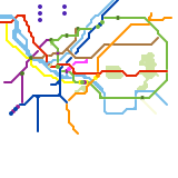 Imaginary Metro System of Pittsburgh (speculative)