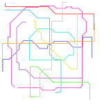 HMRTA (Hamilton, SM) Metro Map (unknown)