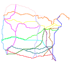 North American High Speed Rail Map (speculative)