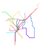 Greater Maryland Regional Rail Dream Map (speculative)