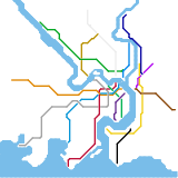 Separate Subway Map