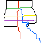 Scranton-Wilkes-Barre Subway and Light Rail make Map