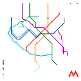 Moscow metro simulator 2D (speculative)
