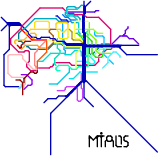 Ankara , NIMBY RAILS Custom Railway Map (speculative)