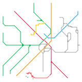 MBTA map Updated Boston Metro map