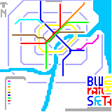 BluLuxRail commuter rail map (unknown)