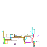 RoScale Railway Passenger Rail Map (unknown)