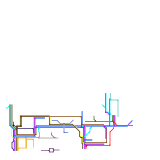 RoScale Railway Passenger Rail Map (unknown)