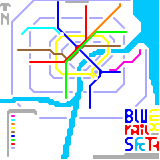 BluLuxRail commuter rail map (unknown)