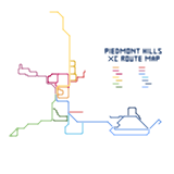 Piedmont Hills XC-TF Routes (speculative)