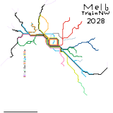 Melbourne Train Network Remastered 2028