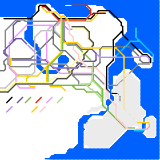 Forum city tram and rail map (unknown)