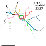 Melbourne Train Network Remastered 2027