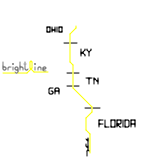 Potential Brightline Extension (speculative)