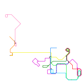 Martinsburg Tram Map, geographically accurate (unknown)