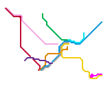 MARC Commuter Rail Fantasy Map (speculative)