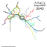Melbourne Train Network Remastered 2042