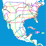North, Central America and Caribbean High Speed Rail 1.5 (speculative)
