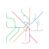 MBTA Current Map w- Extensions in Progress