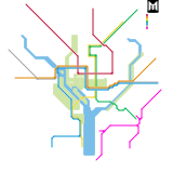 Washington Metro (Future Map) (real)