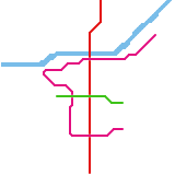 Ingram City Metro Map 1994 (unknown)