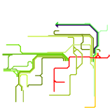 Irish Rail Network Map