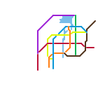 Neftregazsk Metro Map (unknown)