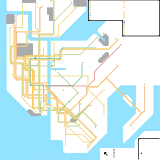 New York City MTA Lines by Uptime (real)