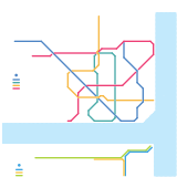 Lisbon metro: ideal expansion scenario (speculative)