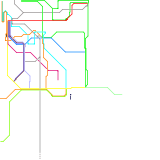 Mapa del Metro de Puerto Gato. (unknown)