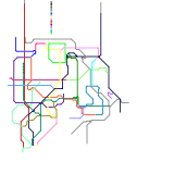Mumbai Metro Complete Future Map (real)