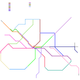 Future Pune Metro Map (speculative)