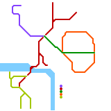 Minecraft Metropolis Subway System (unknown)