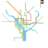 WMATA Fictional Map (speculative)