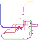Laajavaara Train Map (unknown)